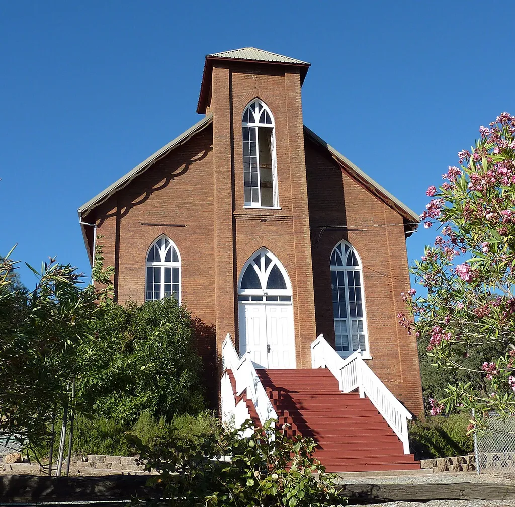 Copperopolis Congregational Church — in Copperopolis, Calaveras County, California.