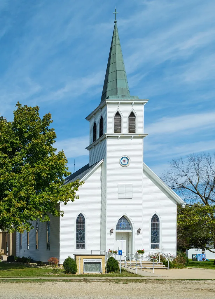 Trinity Lutheran Church in Shumway, Illinois.