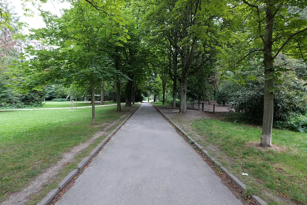 Grüneburgpark in Frankfurt am Main.
