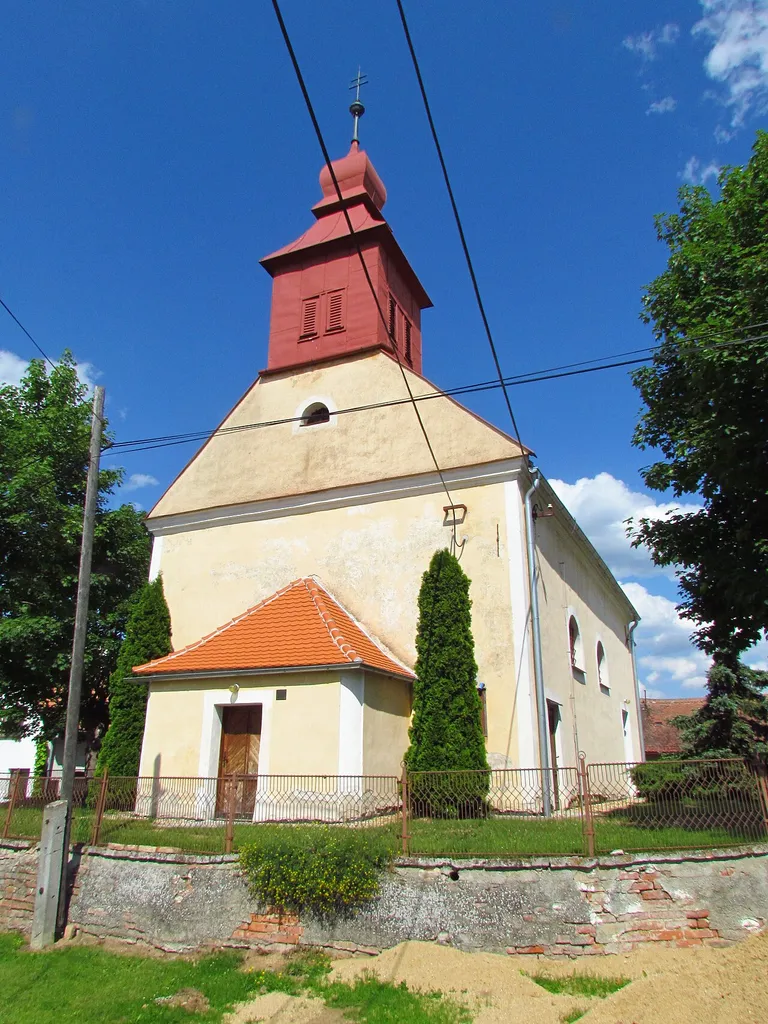 Church of Saint Wenceslaus in Račice, Třebíč District.