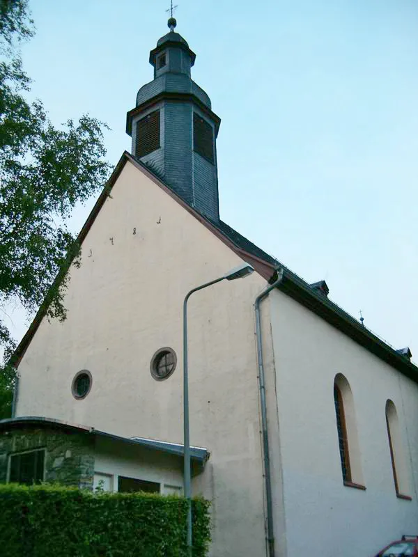 Catholic Trinity church (1781) in Fischbach, a western suburb of Frankfurt am Main.