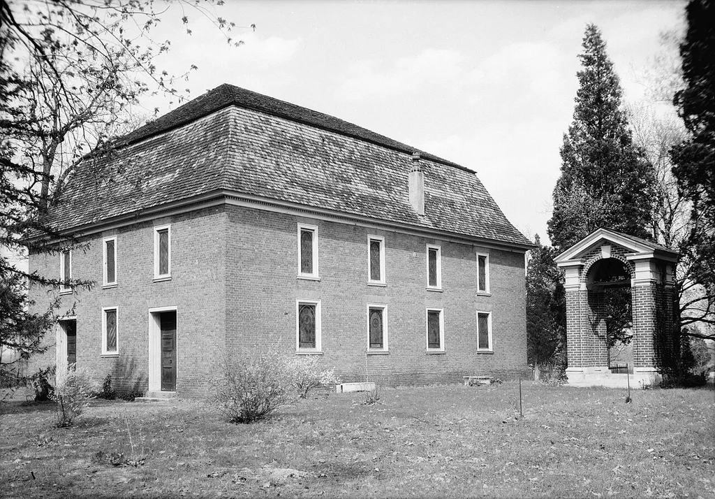 St. Barnabas' Episcopal Church in Leeland, Maryland, USA.