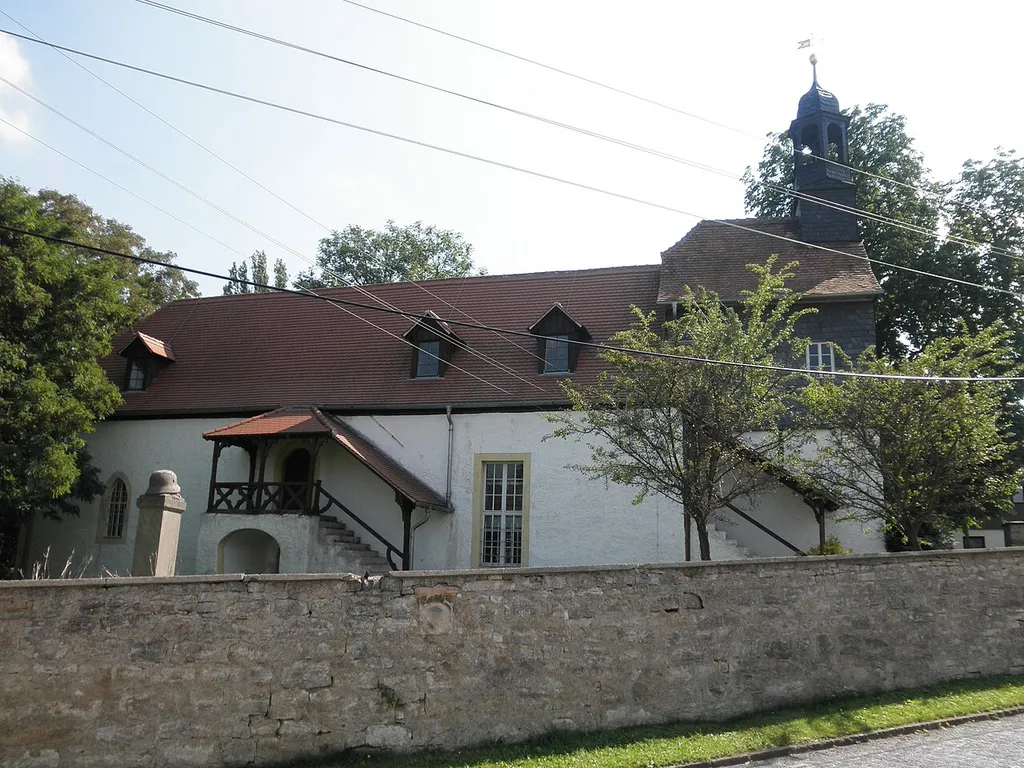 Church in Ramsla in Thuringia