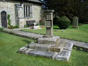 Sundial in churchyard to south of Church of St Bartholomew