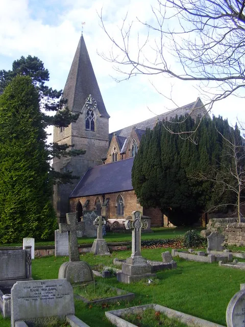 Farnsfield church Pretty churchyard worth a leisurely exploration.