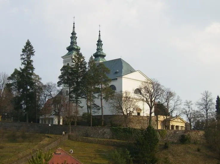 Poutní kostel Narození panny Marie ve Vranově u Brna