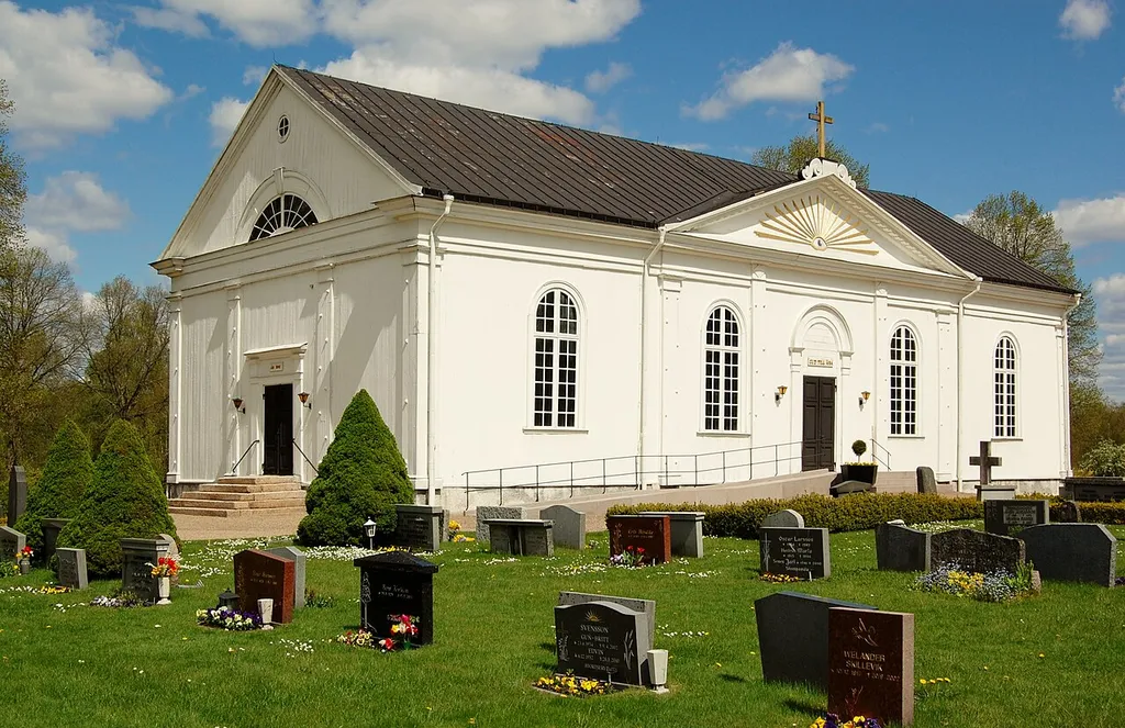 Eringsboda church from the southwest