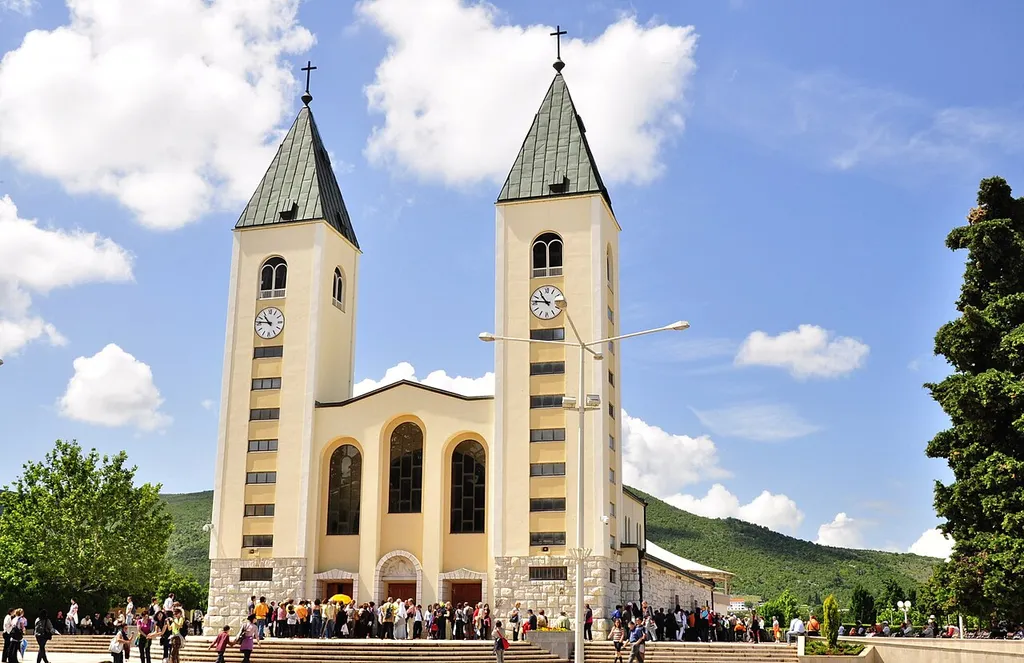 St. Jacob church in Međugorje, Bosnia.