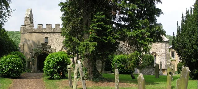 Parish church of St Edmund the Martyr, Marske, Richmondshire, North Yorkshire, seen from the south