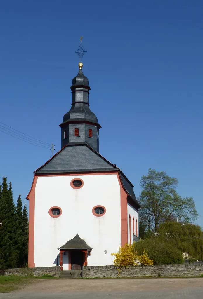 Church in Holzhausen an der Haide (near Nastätten), Rhineland-Palatinate, Germany.