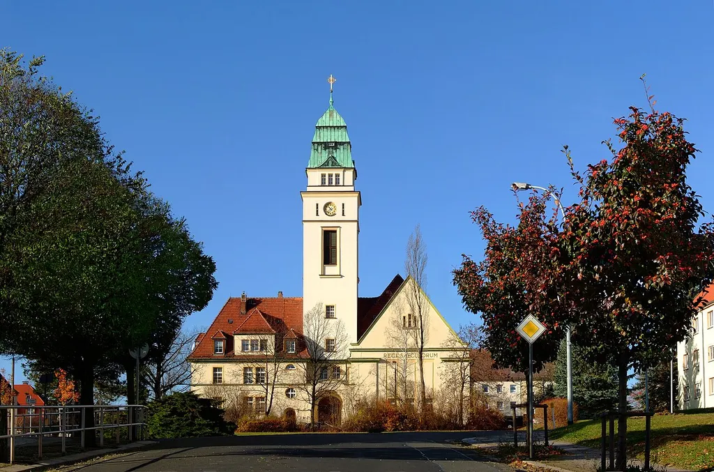 Catholic Church of St. Boniface in the Town of Werdau