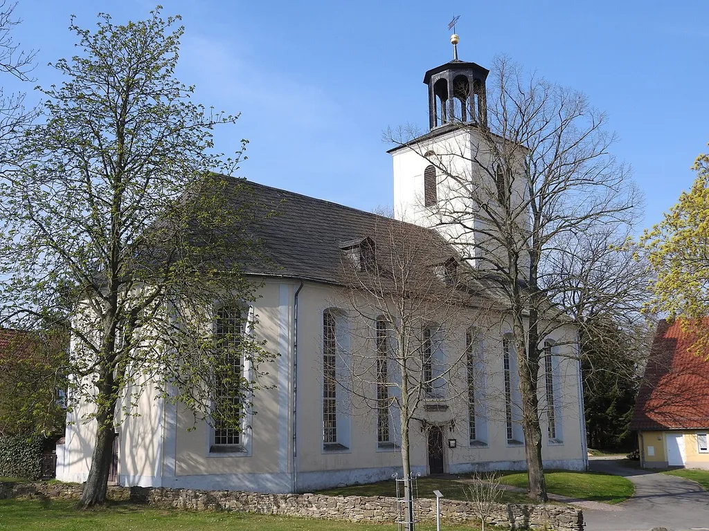 Kirche in Niederpöllnitz in Thüringen