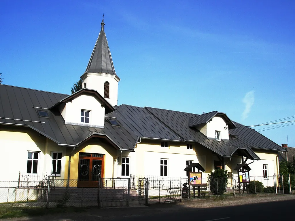 Lutheran church (former Lutheran school) in Oldřichovice