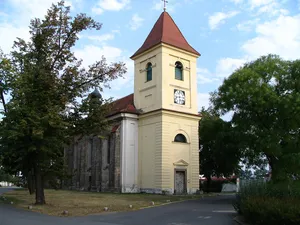 Church of Saint Giles in Lužec nad Vltavou