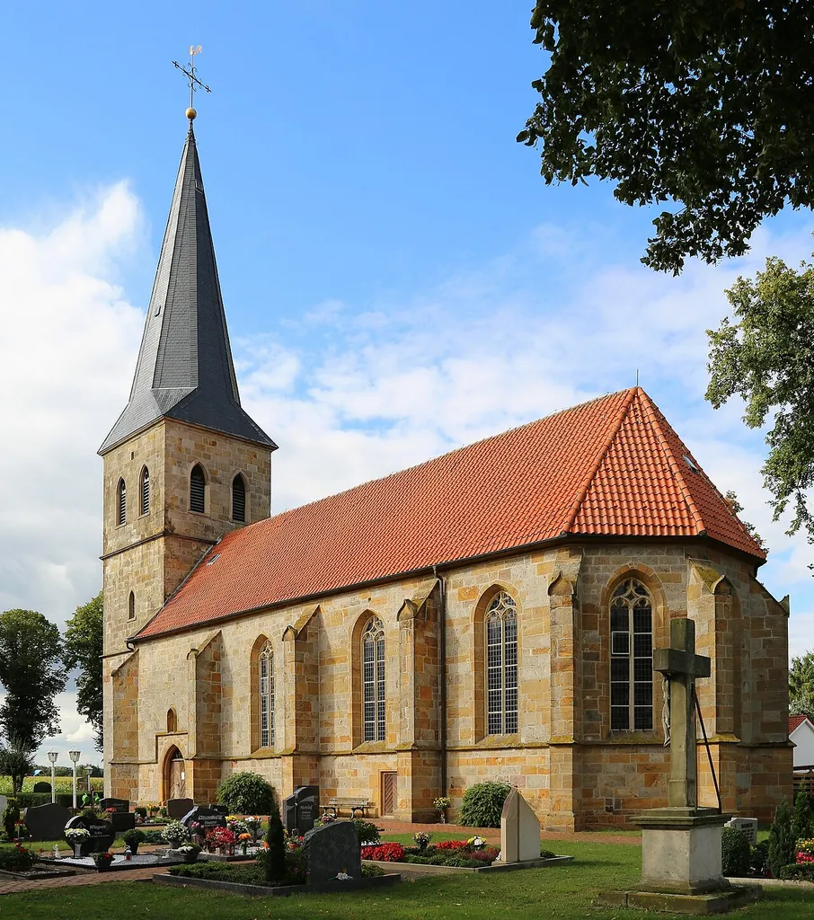 The Reformed Church in Schapen, Landkreis Emsland, Lower Saxony, Germany.