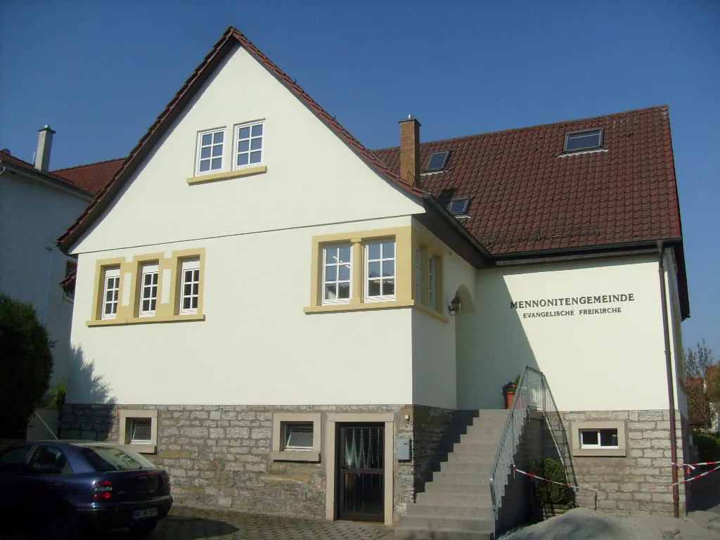Mennonite church in BFH-Kochendorf, entry