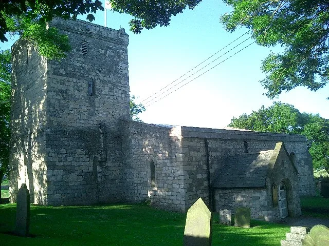 St Mary Magdalene's parish church, Hart, County Durham, seen from the southwest