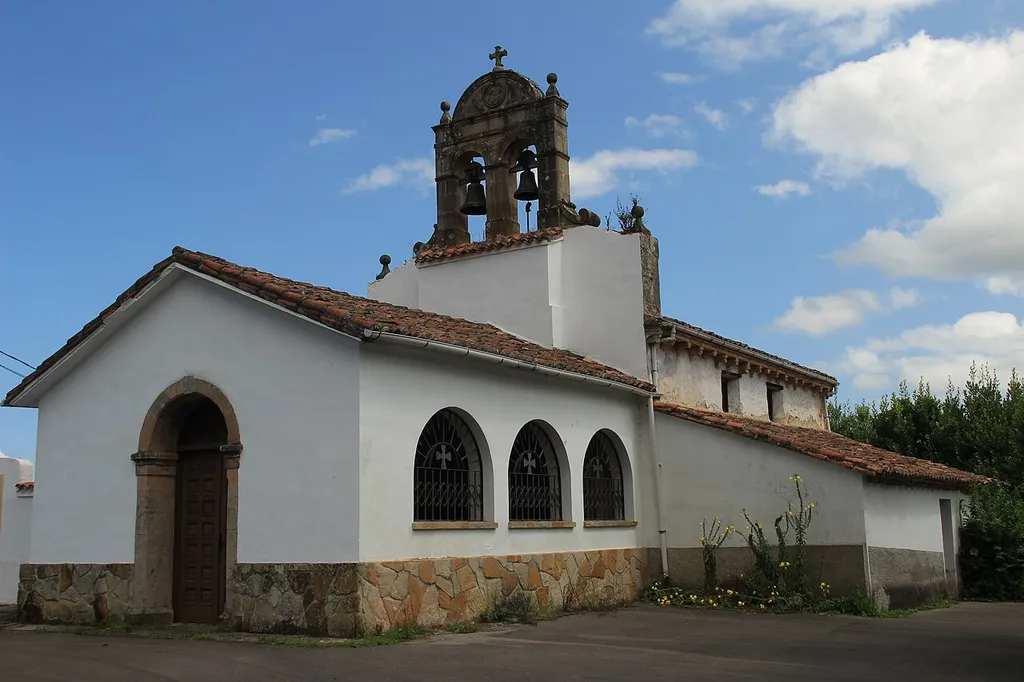 Church of Saint Mary Magdalene of Pandos (La Magdalena. Villaviciosa). West and south façades.