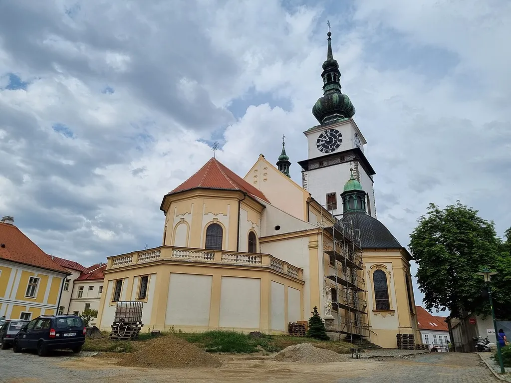 Třebíč, kostel sv. Martina.