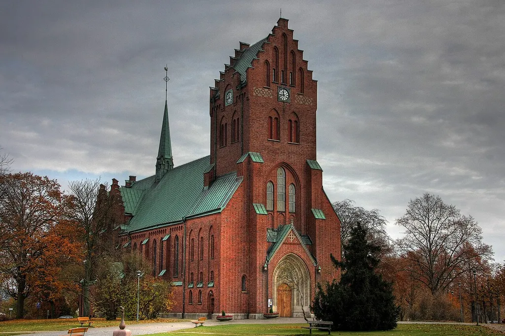 Hässleholms kyrka (Hässleholm Church) in Hässleholm, Sweden