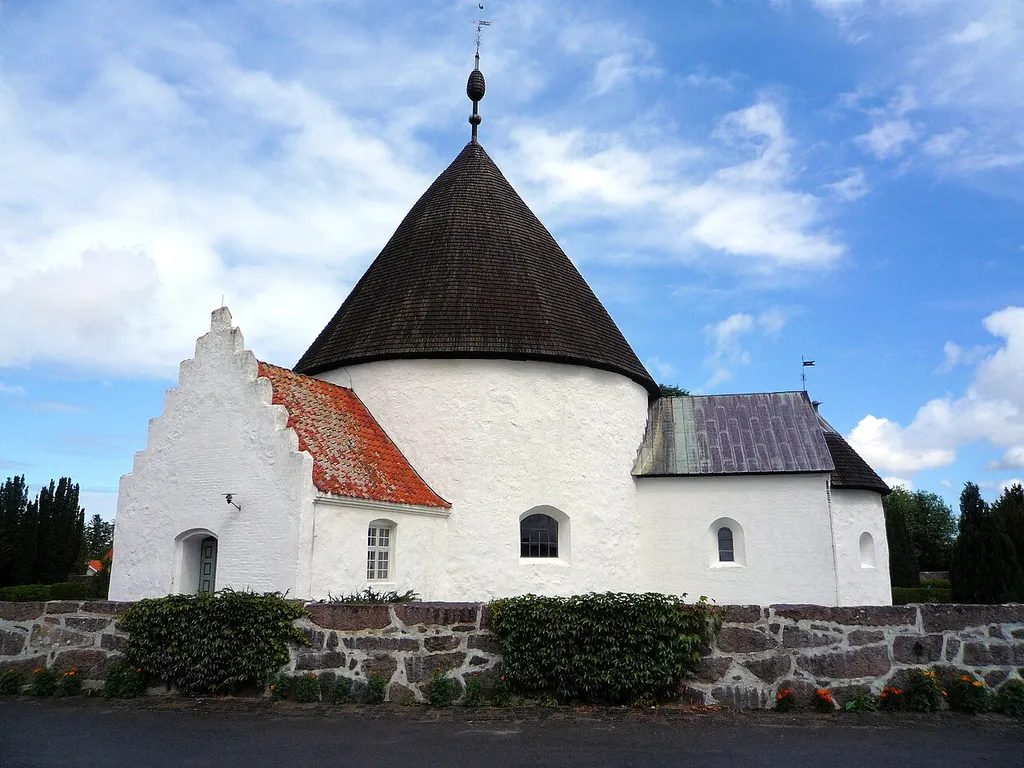 Ny Kirke on Bornholm, Denmark.