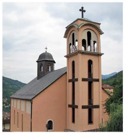 Ortodox temple of Saint Nicholas in Foča, Republic of Srpska, BiH