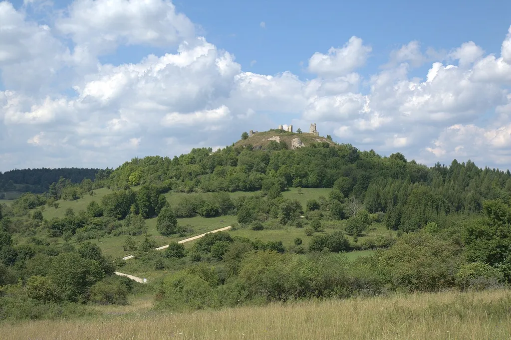 Burgruine Hohenburg aus südöstlicher Richtung