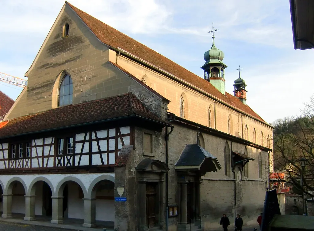 The Augustins church dediated to Saint Maurice, Fribourg (CH)