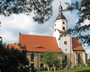 Individual monuments of church area, Nerchau