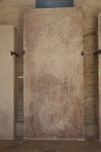 Dijon St Benigne cathedral, Wladislaus of Poland ledger stone