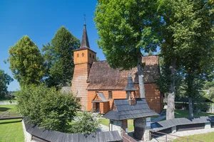 Holy Trinity church in Łopuszna