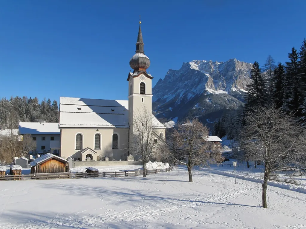 Village Biberwier, church "St. Joseph"