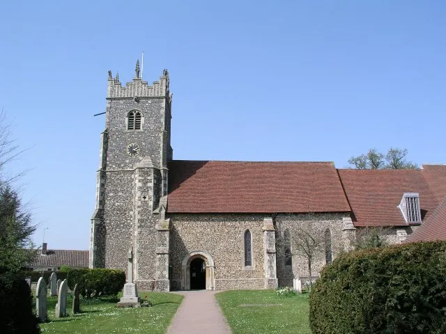 St Andrew's parish church, Rushmere St Andrew, Suffolk, seen from the southeast