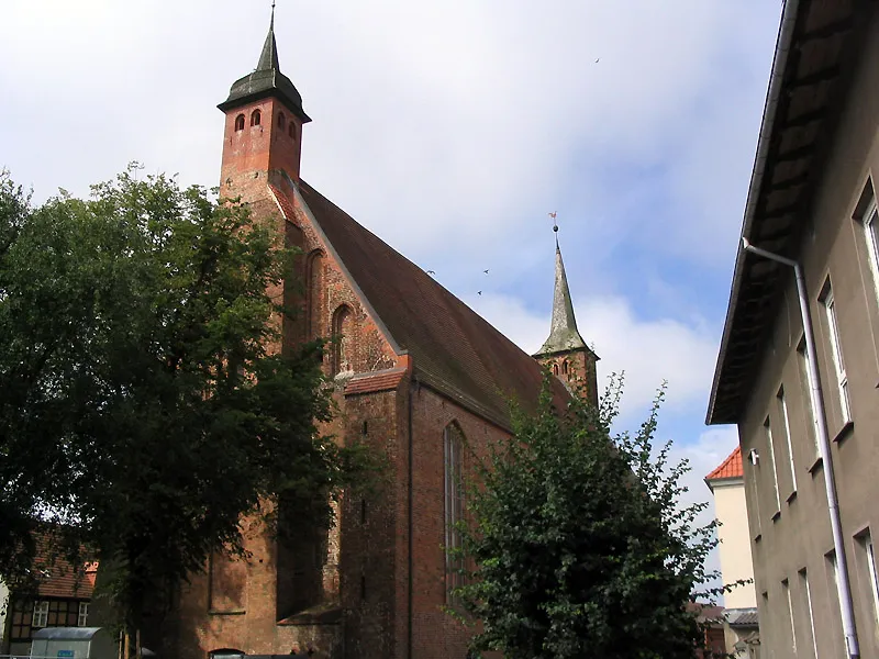 Klarissenkloster in Ribnitz-Damgarten; beherbergt im Moment das Deutsche Bernsteinmuseum