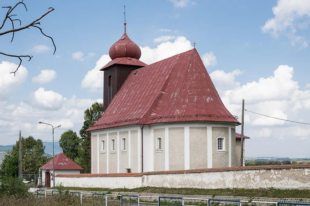 Saint Florian church in Szklarnia