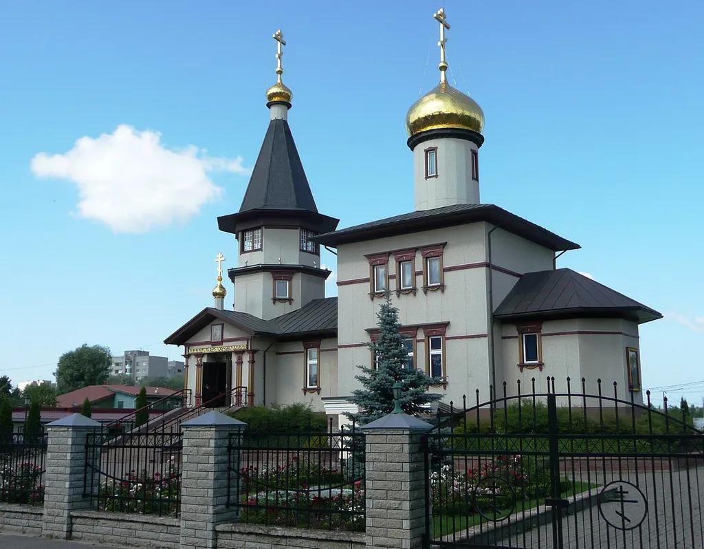 Church of the Narva Icon of the Mother of God (August 2013).