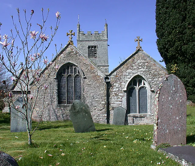 Saint Colan Church, Springtime.