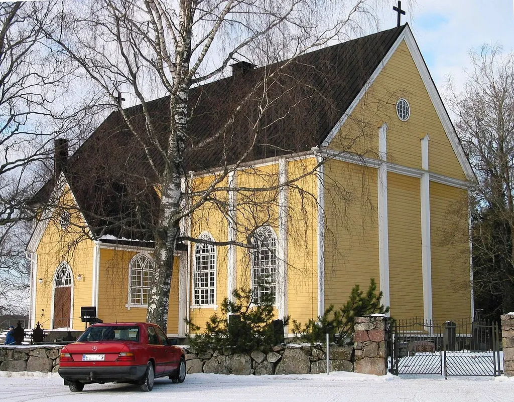 Pusula Church in Nummi-Pusula, Finland