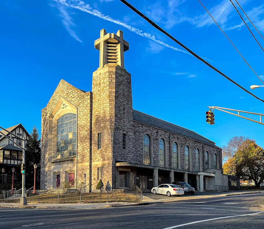 Blessed Sacrament-Our Lady of the Divine Shepherd church. A Roman Catholic Church at 716 Bellevue Ave, Trenton, NJ