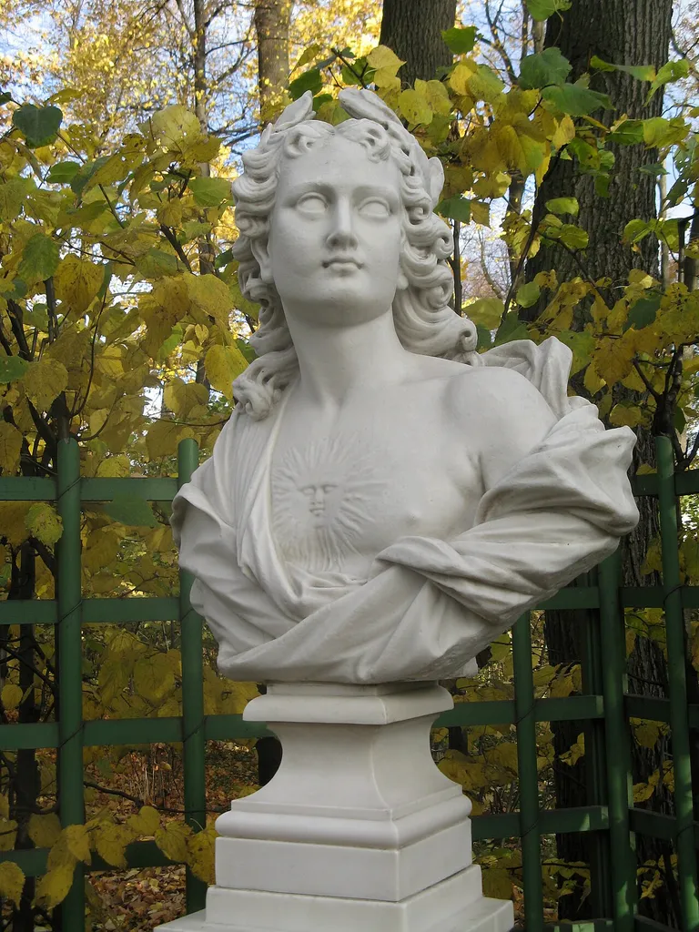 Allegory of Day (bust in Summer Garden)