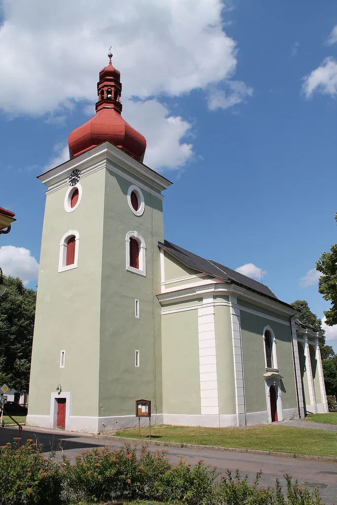 Church of Saint Lawrence, Seč, Chrudim District, Czech Republic
