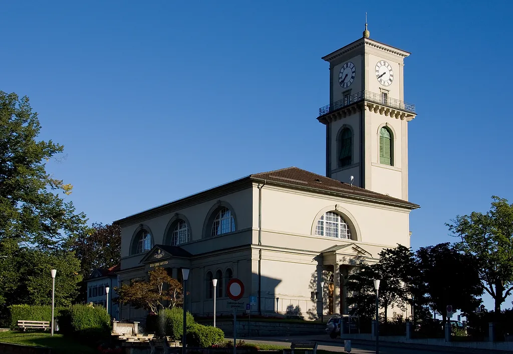 Die Reformierte Kirche von Heiden.