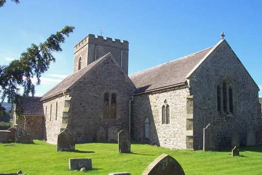 St Michael and All Angels parish church, Aston Botterell, Herefordshire, seen from the southeast