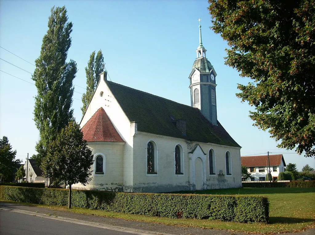 Church of the village of Beyern (Falkenberg/Elster, Elbe-Elster district, Brandenburg)