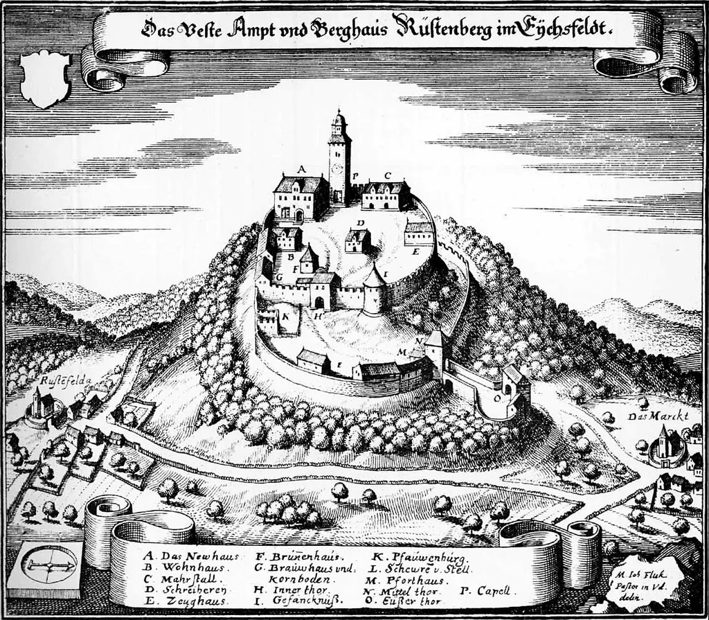 Das Veste Ampt und Berghaus Rüstenberg im Eÿchsfeldt
