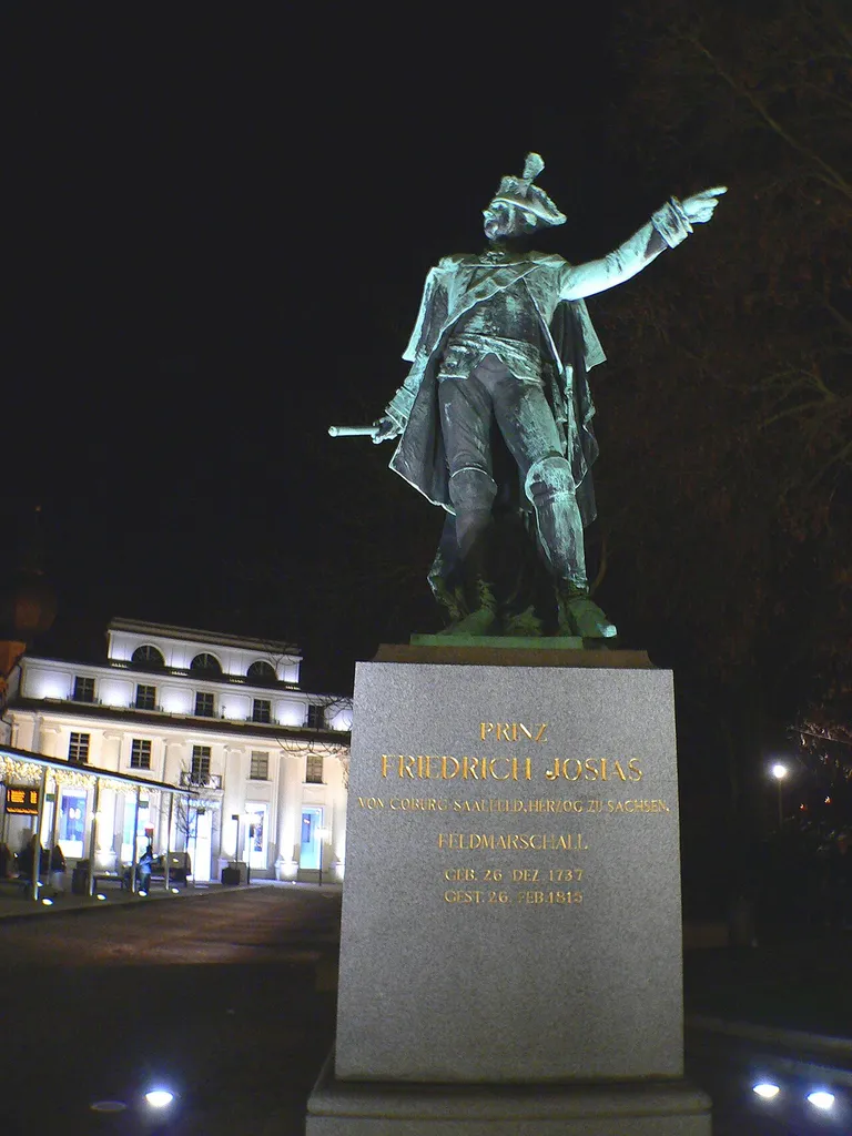 Denkmal von Prinz Josias in Coburg (Bayern), Thaterplatz (D-4-63-000-532)