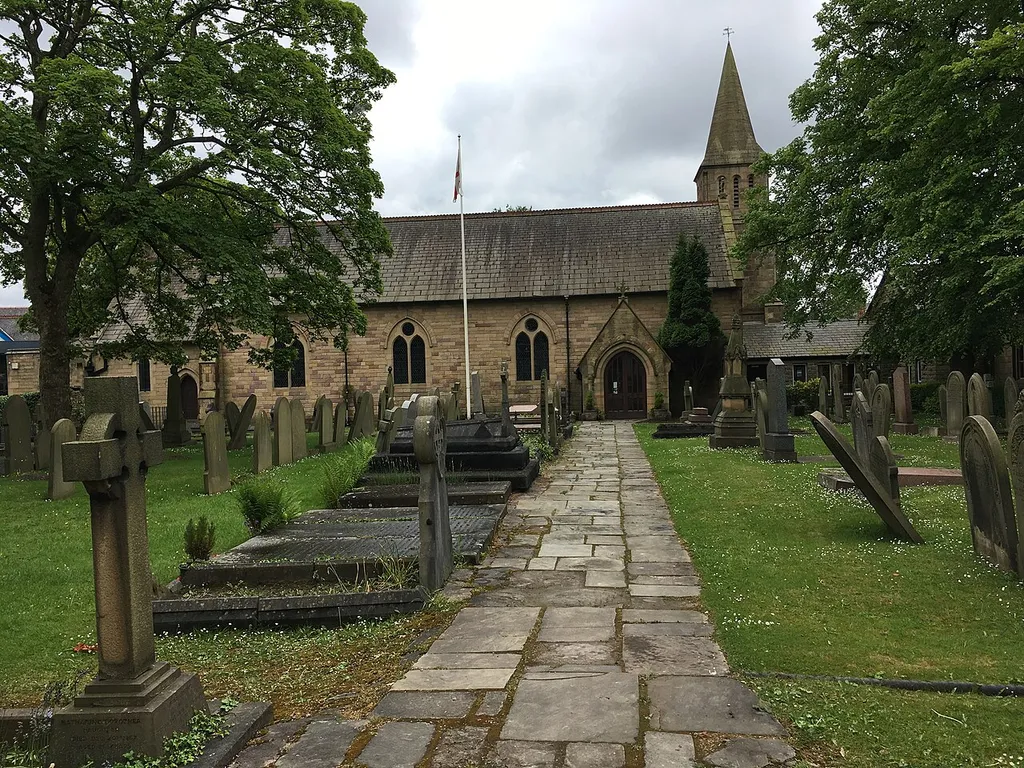 St Andrew's Church, Ashton-on-Ribble This is a photo of listed building number 1207244.