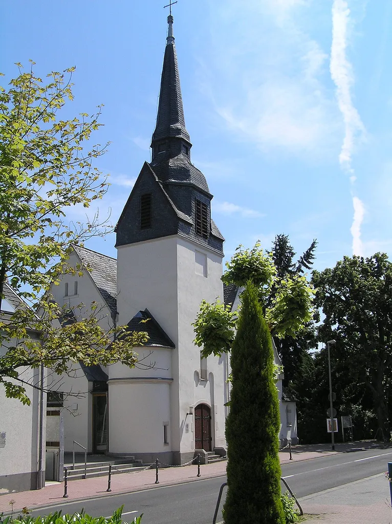 Evangelische Kirche in Niedernhausen, errichtet 1904