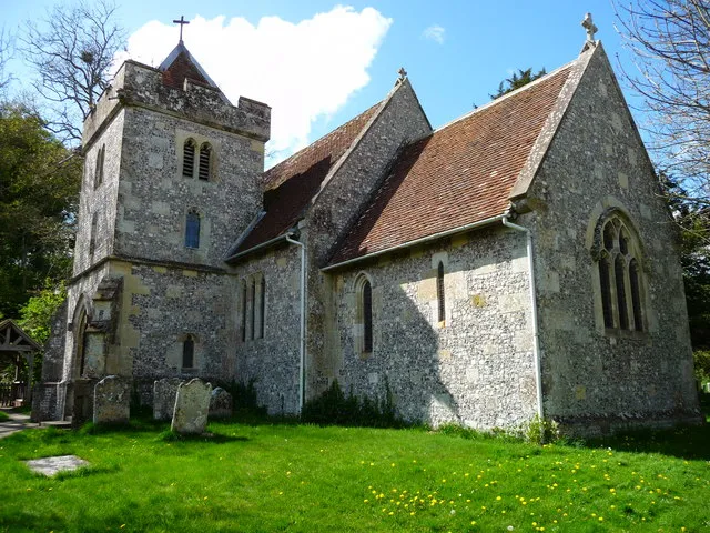 Allington - St John The Baptist Church A flint built country church.