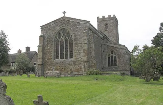 St Lawrence's parish church, Marston St Lawrence, Northamptonshire, seen from the east